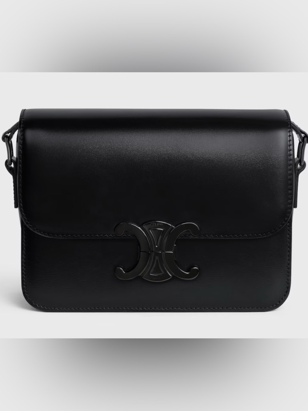 Celine Teen Triomphe Leather Crossbody Bag BNIB w tags - Picture 2 of 13